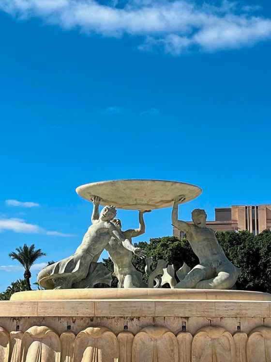 The Tritons’ Fountain. (Jen Zoratti / Free Press)