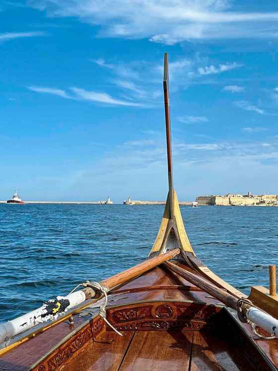 Gondola boat tour in the Grand Harbour. (Jen Zoratti / Free Press)