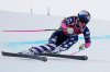 FILE - United States' Lindsey Vonn speeds down the course during an alpine ski, women's World Cup super-G in Val d'Isere, France, Sunday, Dec. 21, 2025. (AP Photo/Pier Marco Tacca, File)
