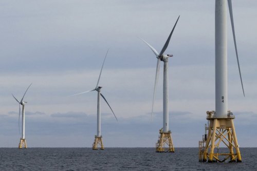 Turbines operate at the Block Island Wind Farm, Dec. 7, 2023, off the coast of Block Island, R.I. THE CANADIAN PRESS/AP-Julia Nikhinson