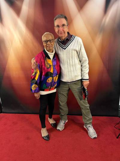 SUPPLIED
                                Martin Zelig, with partner Jennifer, is more mindful of celebrating milestones.