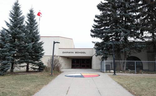 RUTH BONNEVILLE / FREE PRESS FILES
                                The provincial government announced more than $500,000 in funding for school security across the province after a convicted sex offender ambushed a child inside Darwin School last week.
