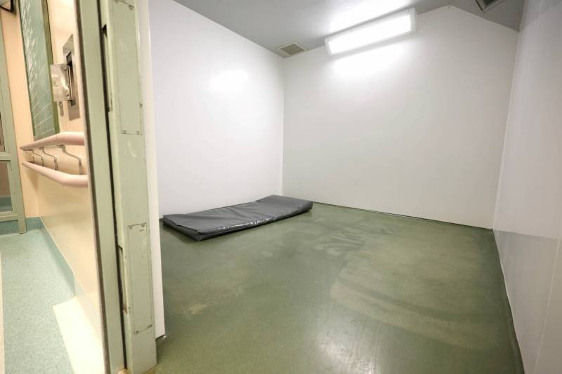 RUTH BONNEVILLE / FREE PRESS 
                                Seclusion rooms are being used more often to manage patients who may be harmful to themselves or others.