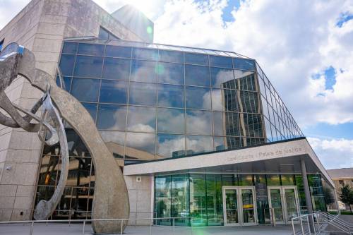 NIC ADAM / FREE PRESS
                                The Winnipeg Courthouse.