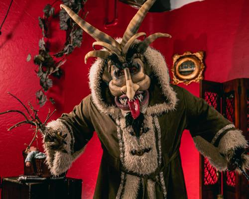Submitted 
                                Krampus, a mythical creature that frightens naughty children, will visit Raven&rsquo;s End Books.