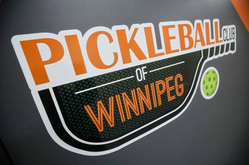JOHN WOODS / FREE PRESS
                                The Pickleball Club of Winnipeg opened its doors in October in the Rocke Development Business Park in Headingley.