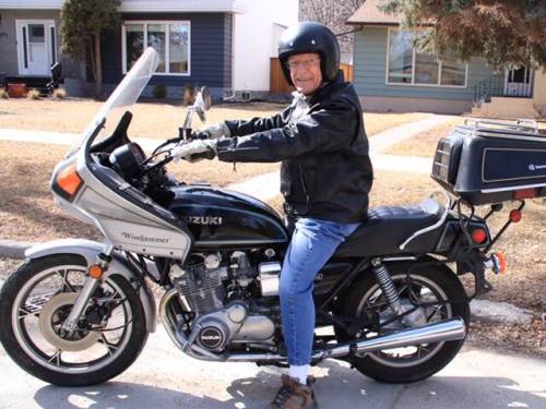 SUPPLIED
                                Despite an accident that left him with back pain, Boland loved motorcycles, enjoying his last ride a day before his heart attack.