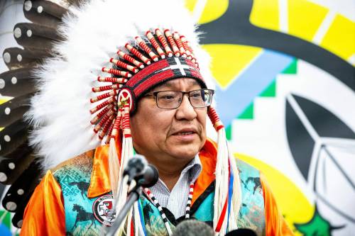 MIKAELA MACKENZIE / FREE PRESS FILES
                                St. Theresa Point chief Raymond Flett: &ldquo;The court made it clear that Canada cannot maintain the status quo.&rdquo;