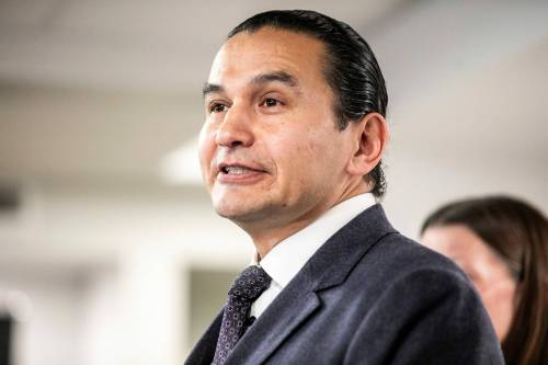 MIKAELA MACKENZIE / FREE PRESS FILES
                                Premier Wab Kinew&rsquo;s NDP government remains remarkably popular with Manitobans more than two years into its mandate.