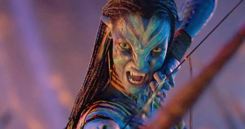 Zoe Saldaña as Neytiri in “Avatar: Fire and Ash.” (20th Century Studios/TNS)
