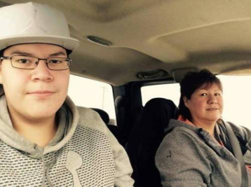 Facebook
                                Kelly Lavallee and her son, Dwayne, who Mounties say was last seen on Ebb and Flow First Nation on Sept. 22, 2018.