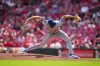New York Mets pitcher Tyler Rogers throws during a baseball game against the Cincinnati Reds on Sept. 7, 2025, in Cincinnati. (AP Photo/Jeff Dean, File)