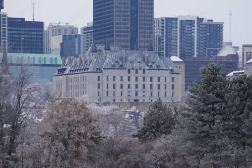 The Supreme Court of Canada in Ottawa, is pictured from Gatineau, Que., on Tuesday, Dec. 9, 2025. THE CANADIAN PRESS/Sean Kilpatrick