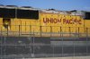 FILE - A Union Pacific train engine sits in a rail yard on Wednesday, Sept. 14, 2022, in Commerce, Calif. (AP Photo/Ashley Landis, File)