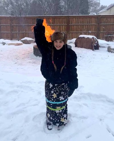 Ten-year-old Isabella Kulak is shown in this undated handout image in Kamsack, Sask., a town about 270 kilometres east of Regina. THE CANADIAN PRESS/Handout - Kulak Family (Mandatory credit)