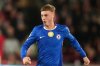 FILE - Chelsea's Cole Palmer during the Premier League soccer match between Brentford and Chelsea in London, Sept. 13, 2025. (AP Photo/Frank Augstein, File)