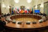 European countries national security advisers attend a security forum in Kyiv, Ukraine, Saturday, Jan. 3, 2026. (AP Photo/Danylo Antoniuk)