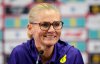 FILE - England's manager Sarina Wiegman attends a news conference at St George's Park, Burton upon Trent, England, Monday Oct. 27, 2025. (Jacob King/PA via AP, File)