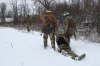 In this photo provided by Ukraine's 65th Mechanized Brigade press service, recruits attend drills at a training ground in the Zaporizhzhia region, Ukraine, Monday, Dec. 29, 2025. (Andriy Andriyenko/Ukraine's 65th Mechanized Brigade via AP)