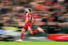 Liverpool's Mohamed Salah in action during the English Premier League soccer match between Liverpool and Brighton and Hove Albion in Liverpool, England, Saturday, Dec. 13, 2025. (AP Photo/Jon Super)