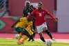 Egypt's Mohamed Salah in action during the Africa Cup of Nations group B soccer match between Egypt and South Africa in Agadir, Morocco, Friday, Dec. 26, 2025. (AP Photo/Themba Hadebe)