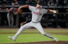 FILE - Boston Red Sox pitcher Steven Matz against the Tampa Bay Rays during the sixth inning of a baseball game Sunday, Sept. 21, 2025, in Tampa, Fla. (AP Photo/Chris O'Meara,File)