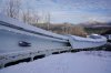 FILE - A luger slides down the track during the World Cup luge event in Lake Placid, N.Y., Dec. 8, 2023. (AP Photo/Seth Wenig, File)