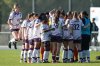 Halifax Tides players huddle together before playing the Vancouver Rise during an NSL soccer match, in Burnaby, B.C., on Monday, May 5, 2025. THE CANADIAN PRESS/Darryl Dyck