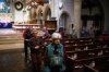Betty Cole leads an interfaith meditation practice at All Saints Episcopal Church in Pasadena, Calif., on Monday, Dec. 15, 2025. (AP Photo/William Liang)
