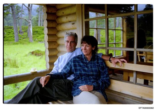 This undated photo released by the U.S. Department of Justice shows Jeffrey Epstein and Ghislaine Maxwell. (U.S. Department of Justice via AP)