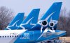 Air Transat aircraft are seen on the tarmac at Montreal-Trudeau International Airport in Montreal, on April 8, 2020. THE CANADIAN PRESS/Paul Chiasson