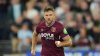 FILE - West Ham's Niclas Fuellkrug runs into position during the English Premier League soccer match between West Ham United and Chelsea in London, Friday, Aug. 22, 2025. (AP Photo/Dave Shopland, File)