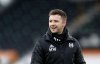 FILE - Fulham's assistant manager Matt Wells looks on during warm up before the English Premier League soccer match between Fulham and Southampton at the Craven Cottage stadium in London, Saturday, Dec. 26, 2020. (Adam Davy/Pool via AP, File)