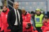 AC Milan's head coach Massimiliano Allegri leaves the field after the Serie A soccer match between AC Milan and Sassuolo, in Milan, Italy, Sunday, Dec. 14, 2025. (AP Photo/Luca Bruno)