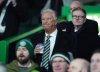 Celtic chairman Peter Lawwell in the stands before the UEFA Europa League match in Glasgow, Scotland, Thursday, Dec. 11, 2025. (Andrew Milligan/PA via AP)