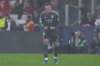 Real Madrid's Kylian Mbappe celebrates after scoring the opening goal during a Champions League opening phase soccer match between Benfica and Real Madrid, in Lisbon, Wednesday, Jan. 28, 2026. (AP Photo/Armando Franca)