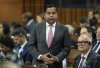 Public Safety Minister Gary Anandasangaree rises during Question Period on Parliament Hill in Ottawa on Wednesday, Jan. 28, 2026. THE CANADIAN PRESS/Adrian Wyld