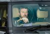 Michael Carrick arrives at Manchester United's Trafford Training Centre, Carrington, England, Tuesday, Jan. 13, 2026. (Danny Lawson/PA via AP)