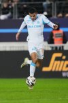 Marseille's Mason Greenwood controls the ball during the French League One soccer match between Paris FC and Marseille in Paris, Saturday, Jan. 31, 2026. (AP Photo/Thibault Camus)