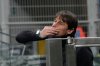 Napoli's head coach Antonio Conte watches the Serie A soccer match between Inter Milan and Napoli in Milan, Italy, Sunday, Jan. 11, 2026. (AP Photo/Luca Bruno)