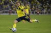 Nashville SC forward Jacob Shaffelburg (14) plays during the second half of an U.S. Open Cup semifinal soccer match against the Philadelphia Union, Tuesday, Sept. 16, 2025, in Nashville, Tenn. (AP Photo/George Walker IV)