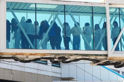 Venezuelans deported from the United States deplane at Simon Bolivar International Airport in Maiquetia, Venezuela, Monday, Jan. 19, 2026. (AP Photo/Matias Delacroix)