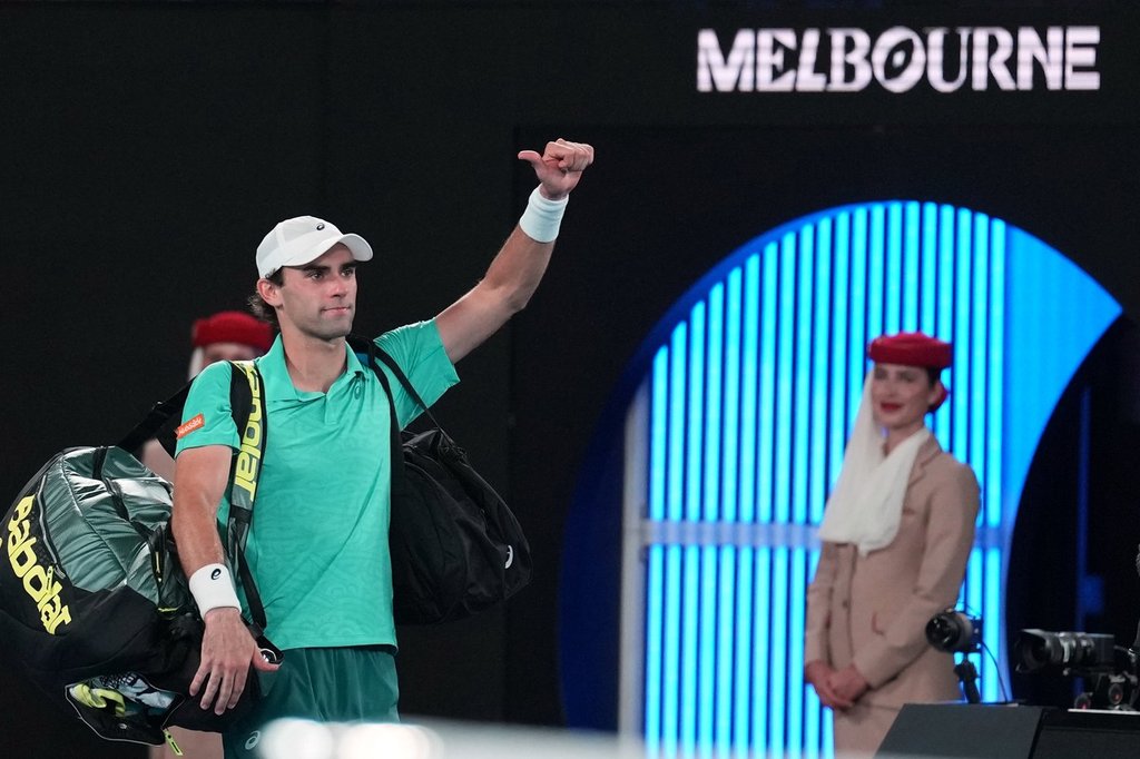 Spizzirri acknowledges ‘funny timing’ but accepts Australian Open heat rules after loss to Sinner