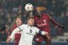 Basel's Xherdan Shaqiri, centre, challenges for the ball with Salzburg's Soumaila Diabate, right, during the Europa League opening phase soccer match between FC Salzburg and Basel in Salzburg, Austria, Thursday, Jan. 22, 2026. (AP Photo/Matthias Schrader)