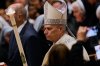 Pope Leo XIV arrives to preside over Mass in St. Peter's Basilica at the Vatican on the Cathilic feast of the Presentation of the Lord, Monday, Feb. 2, 2026. (AP Photo/Gregorio Borgia)