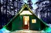 PHOTOS BY Gord Mackintosh / Free Press
                                The Mackintosh oTENTik at Riding Mountain National Park: &lsquo;Gord, you left the door ajar!&rsquo;