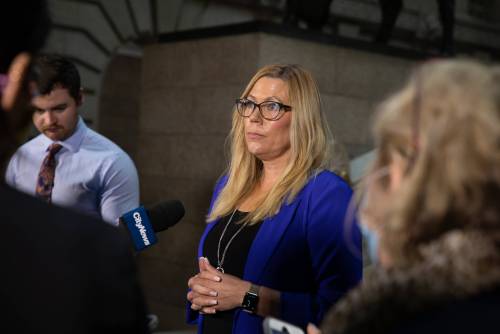 JESSICA LEE / FREE PRESS FILES
                                The Disclosure to Protect Against Intimate Partner Violence Act was introduced by then-Tory families minister Rochelle Squires in May 2022.