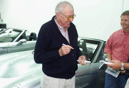 K.M. Cannon / The Associated Press Files
                                Ford GT40 developer Carroll Shelby was born in 1923.