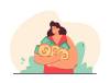 Freepik
                                Happy woman holding coins and banknotes in hands. Cartoon female person on pink background flat vector illustration. Money, wealth, finance for banner, website design or landing web page.