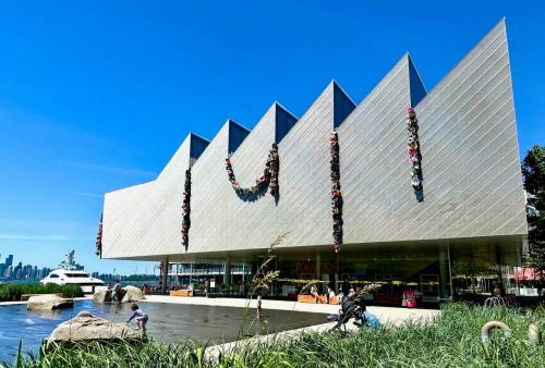 Stephen Borys
                                The Polygon Gallery, North Vancouver, with Coloratura installation by Tau Lewis.